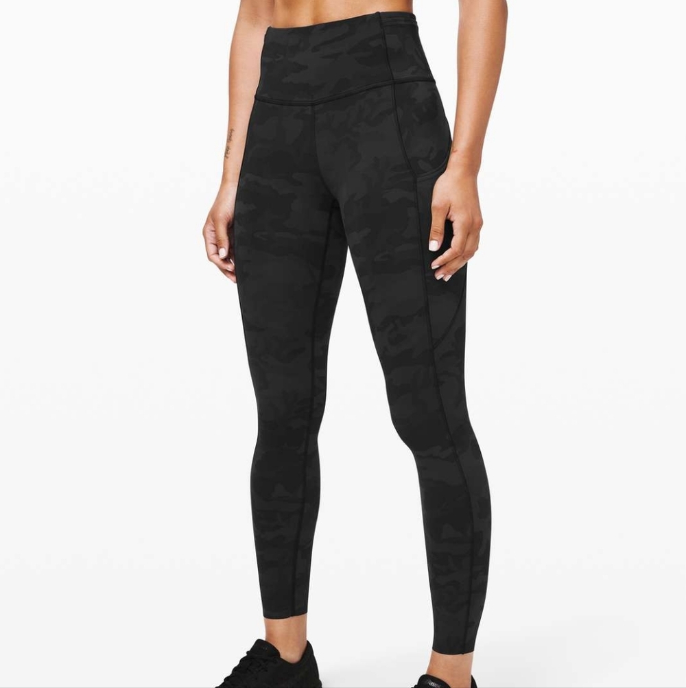 Lululemon Fast and Free Tight II 25" *Non-Reflective Nulux, Size 6